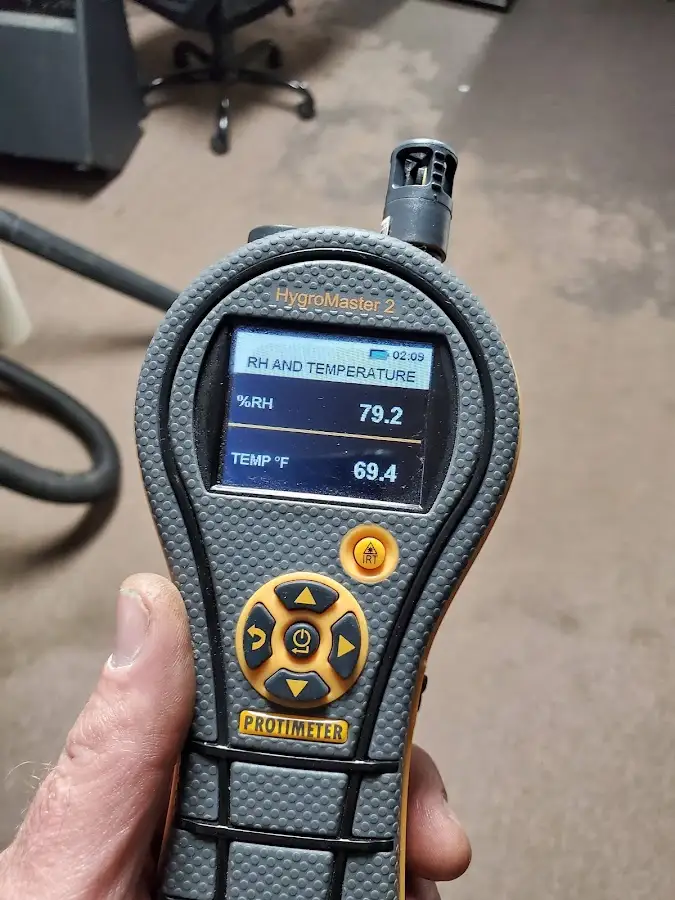 Moisture meter humidity assessment for Mold Remediation & Removal in Gulf Shores